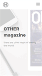 Mobile Screenshot of other-magazine.com